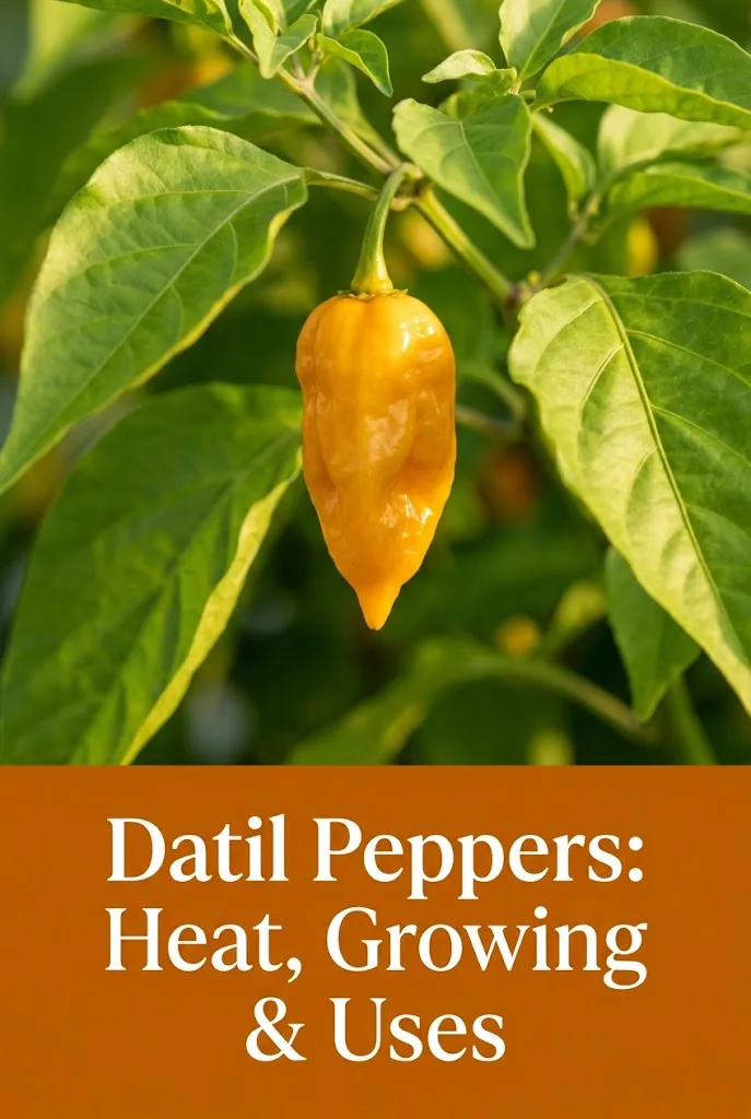 Datil peppers heat growing and culinary uses Pinterest guide