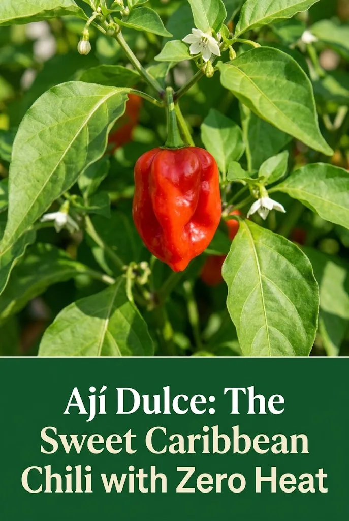 Ají dulce, the sweet Caribbean chili with zero heat